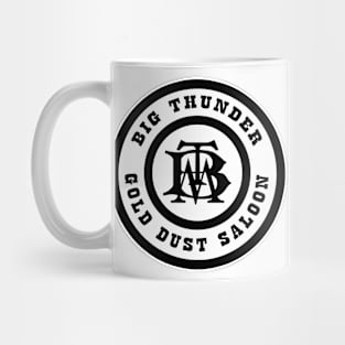 BigThunderGoldDustSaloonBlack Mug